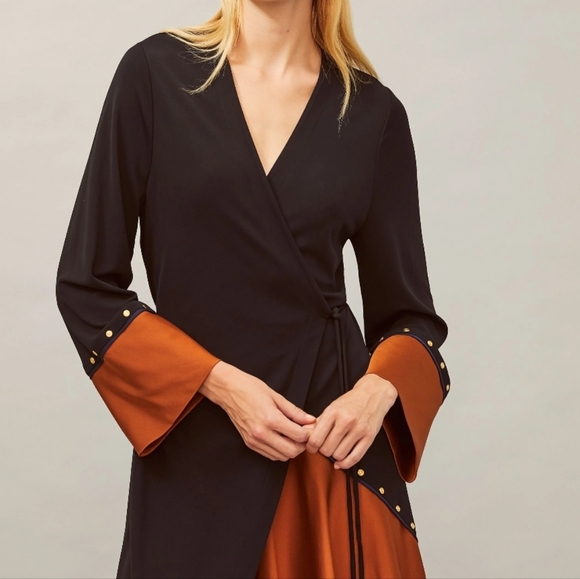 Tory Burch Wrap Women's Dress - Picture 9 of 9
